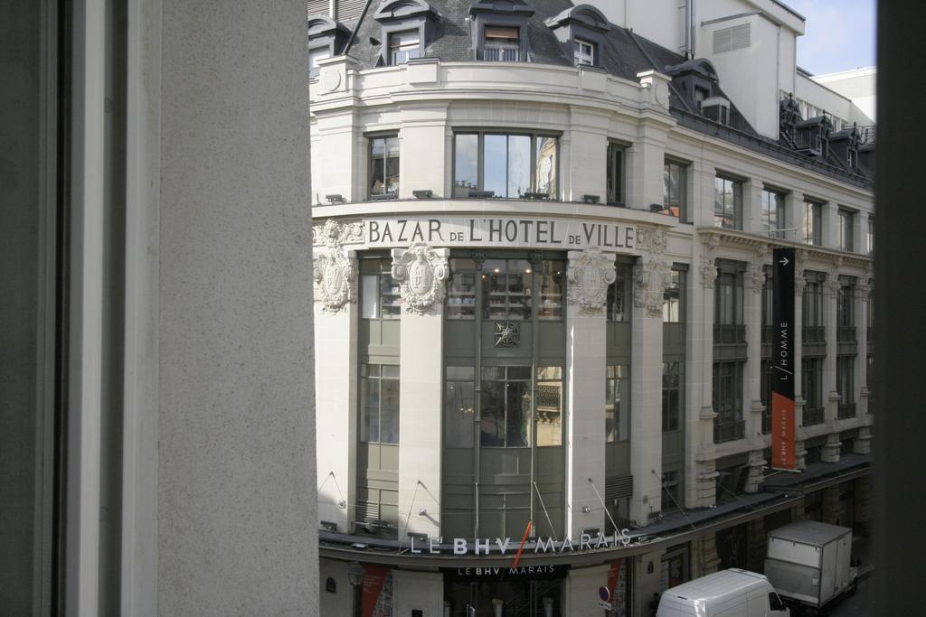 Parisinteriorsrentals - Beautiful Le Marais Notre Dame Appartement Exteriör bild